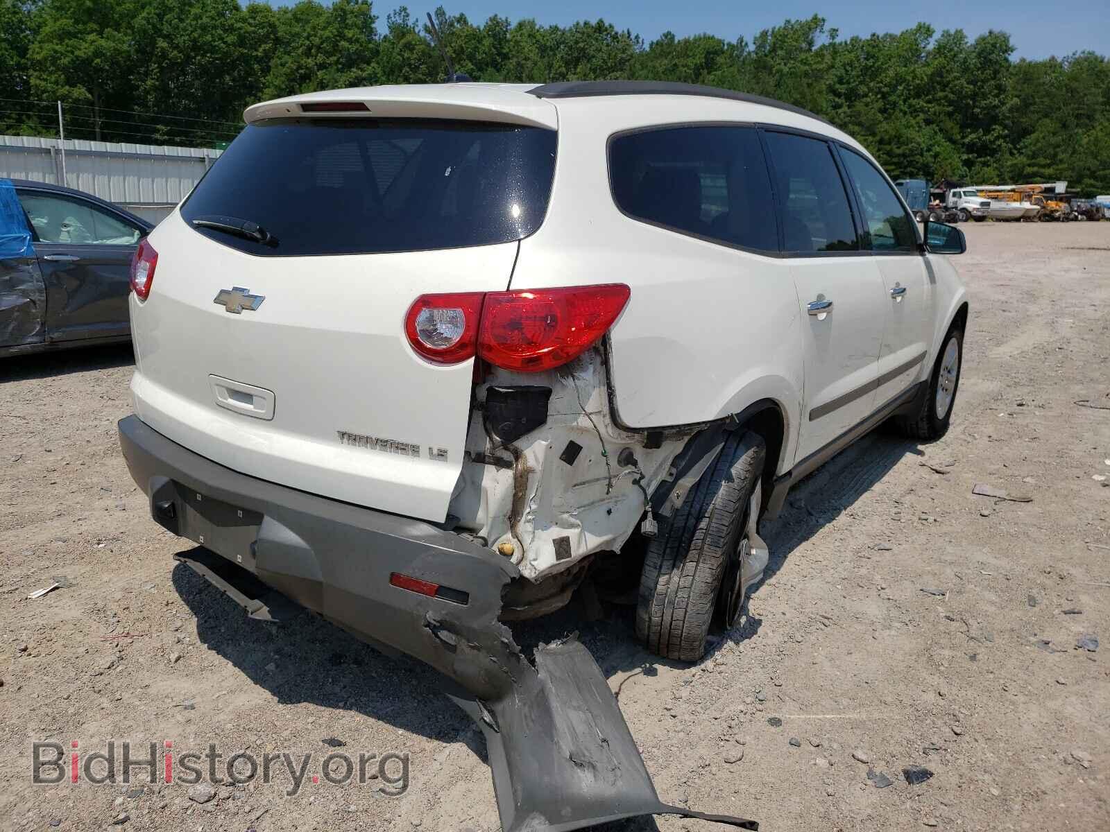 2012 CHEVROLET TRAVERSE - VIN: 1GNKREED7CJ241440 - Фото 4