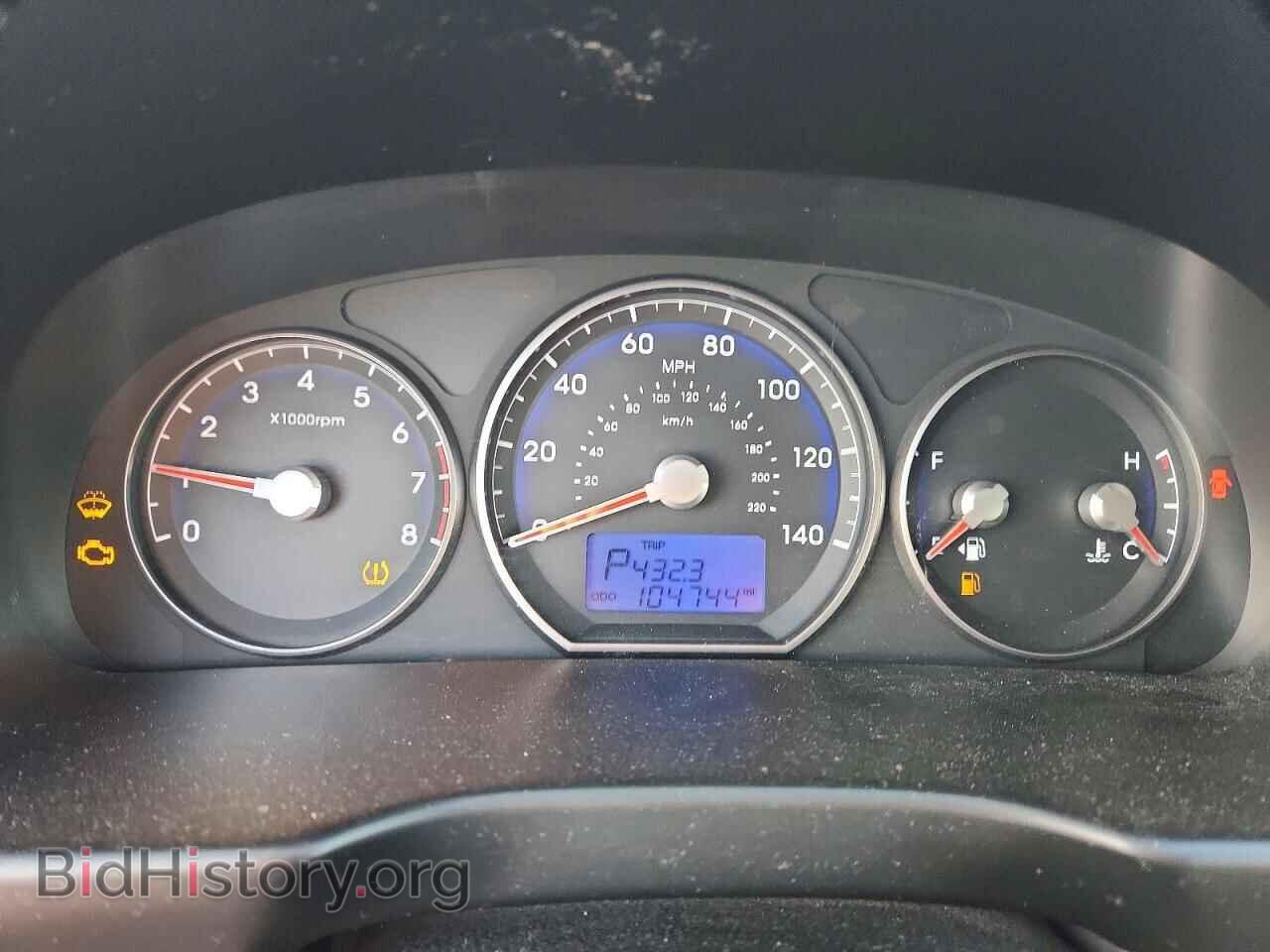 2010 HYUNDAI SANTA FE - VIN: 5NMSG3AB5AH393307 - Фото 9