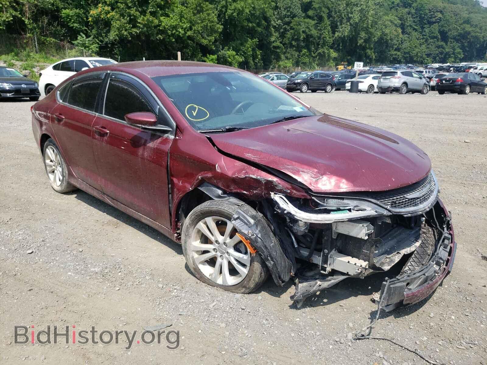 Фотография 1C3CCCAB3FN531456 - CHRYSLER 200 2015