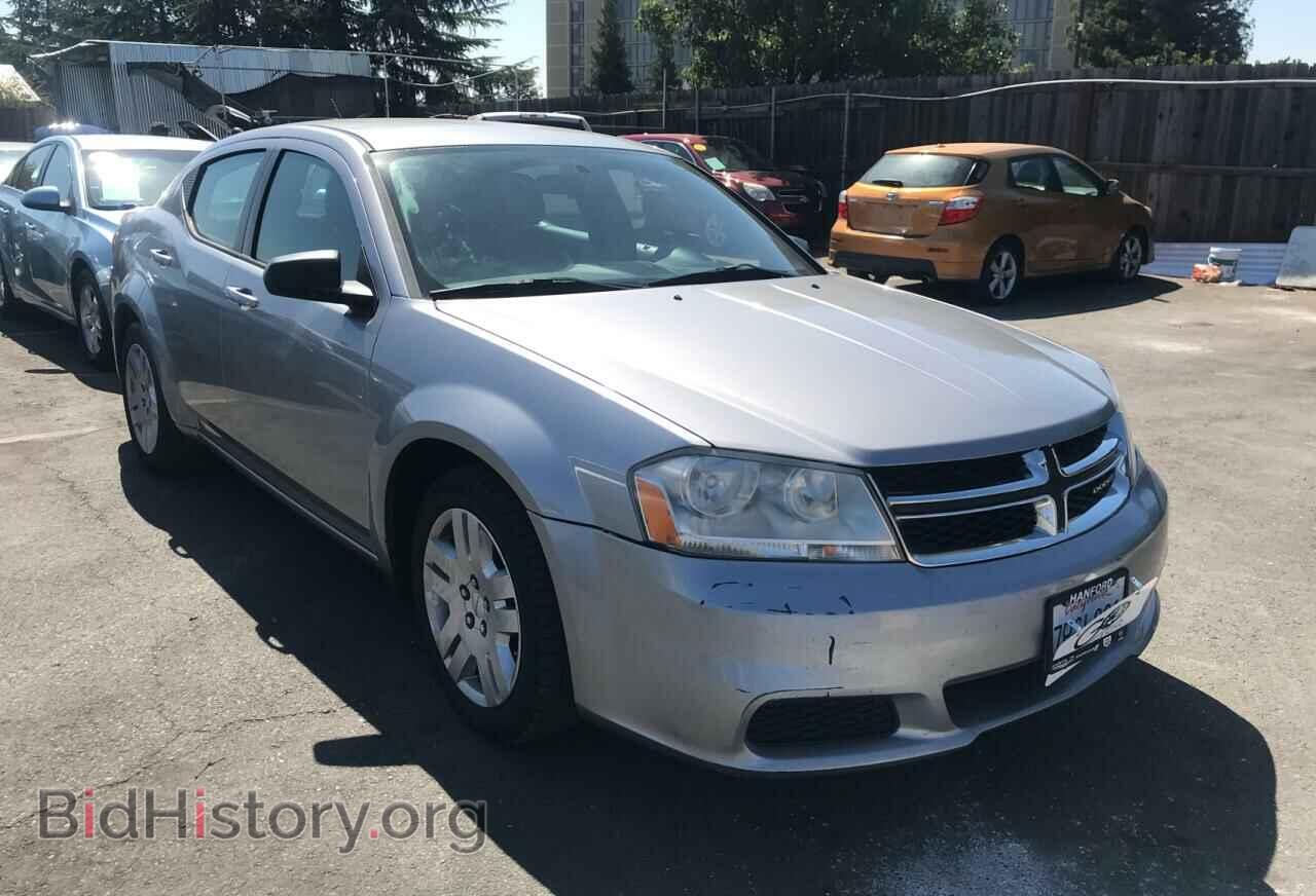 Photo 1C3CDZAB1EN215410 - DODGE AVENGER 2014
