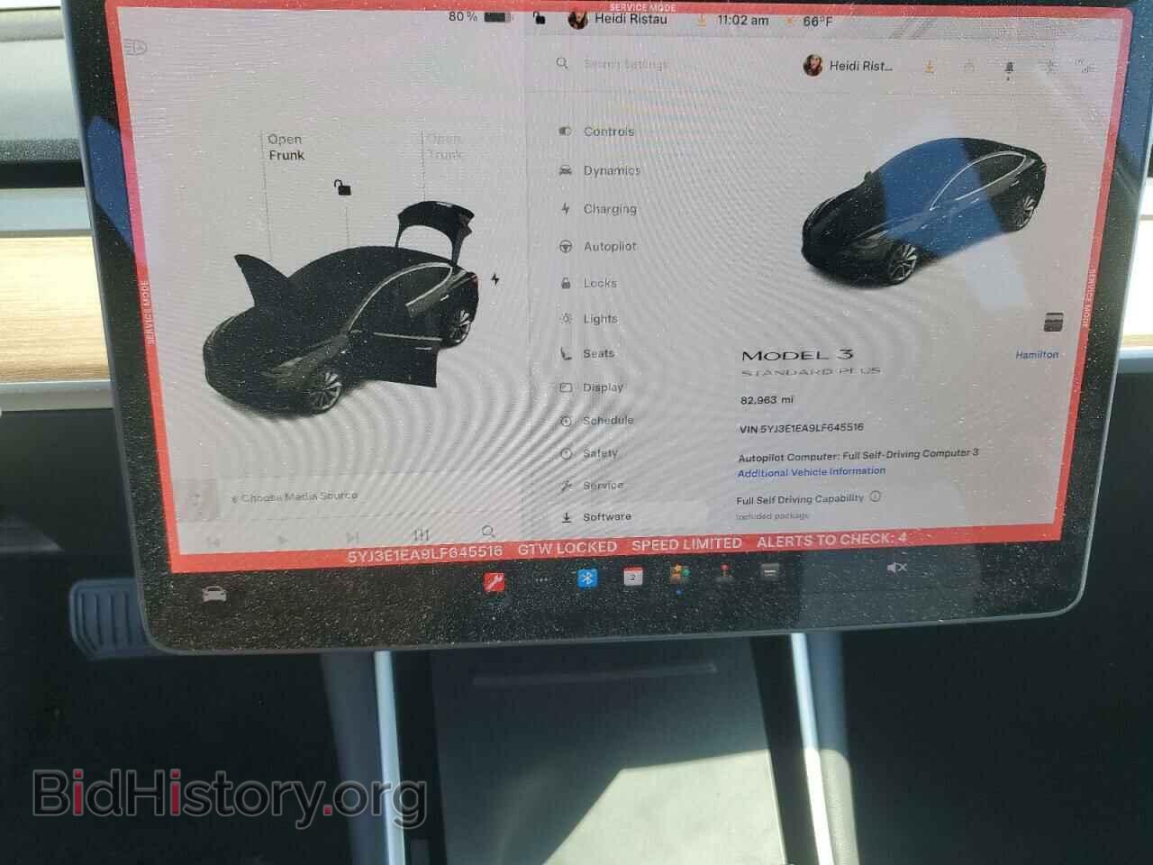 2020 TESLA MODEL 3 - VIN: 5YJ3E1EA9LF645516 - Photo 9