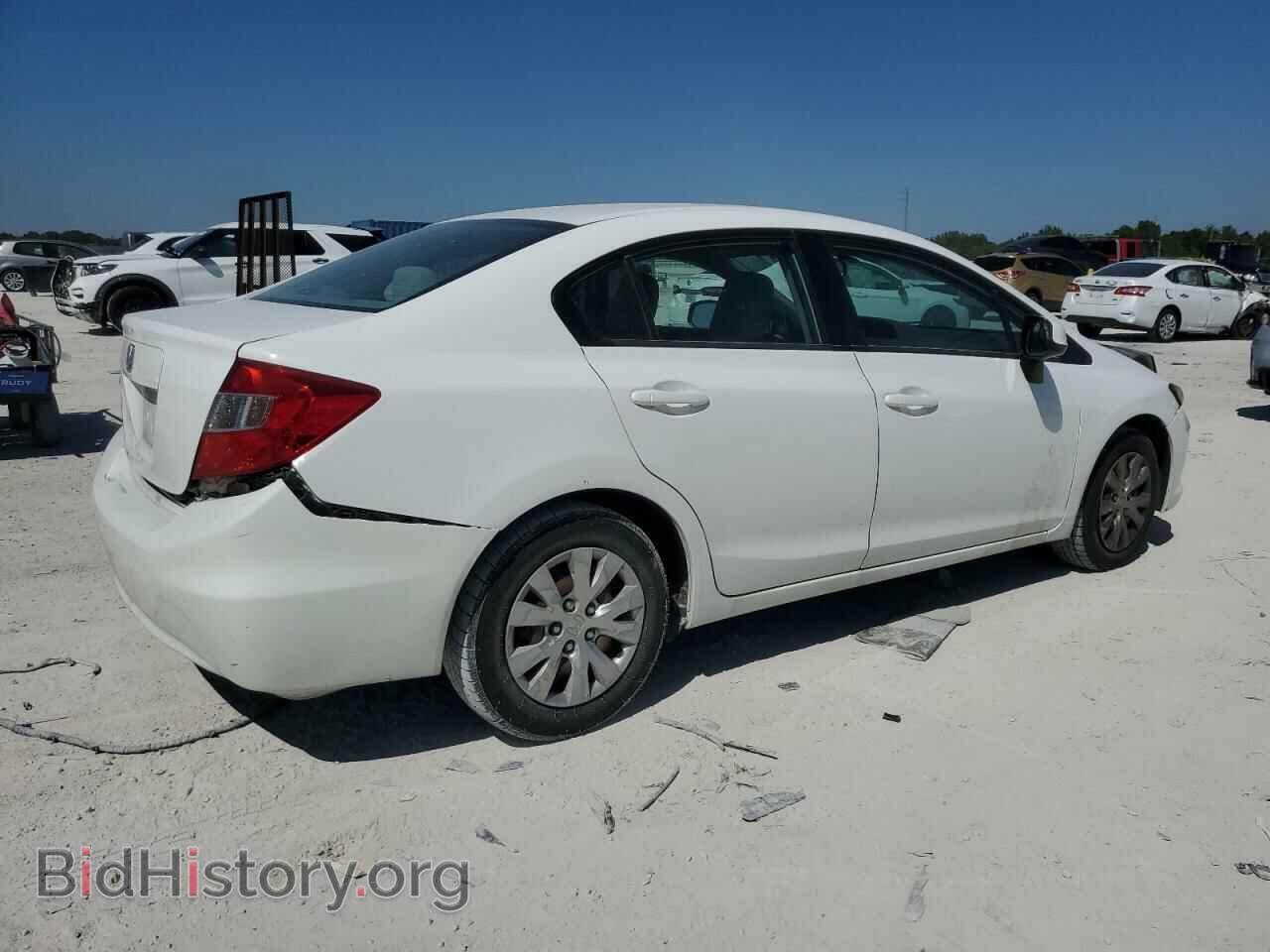2012 HONDA CIVIC - VIN: 19XFB2F59CE100659 - Фото 3