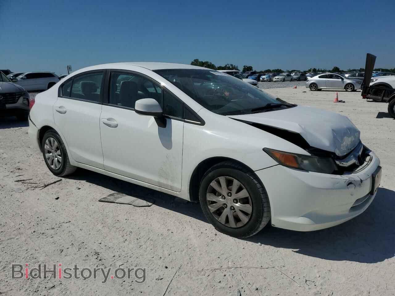2012 HONDA CIVIC - VIN: 19XFB2F59CE100659 - Фото 4