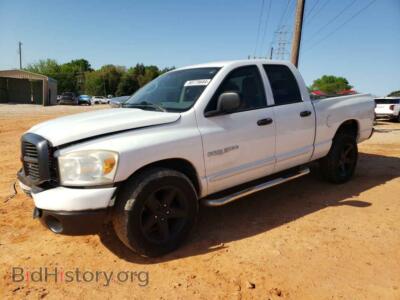 2007 Dodge RAM 1500 ST, white — VIN 1D7HA18P37S130141, Copart