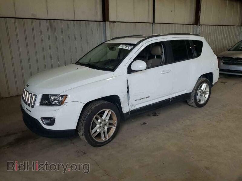 2014 Jeep COMPASS Limited (VIN 1C4NJDCB6ED708356) — photo 1 of 14, Copart, damage: side
