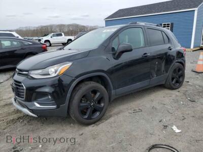 2018 Chevrolet TRAX Premier, black — VIN KL7CJRSB6JB564607, Copart