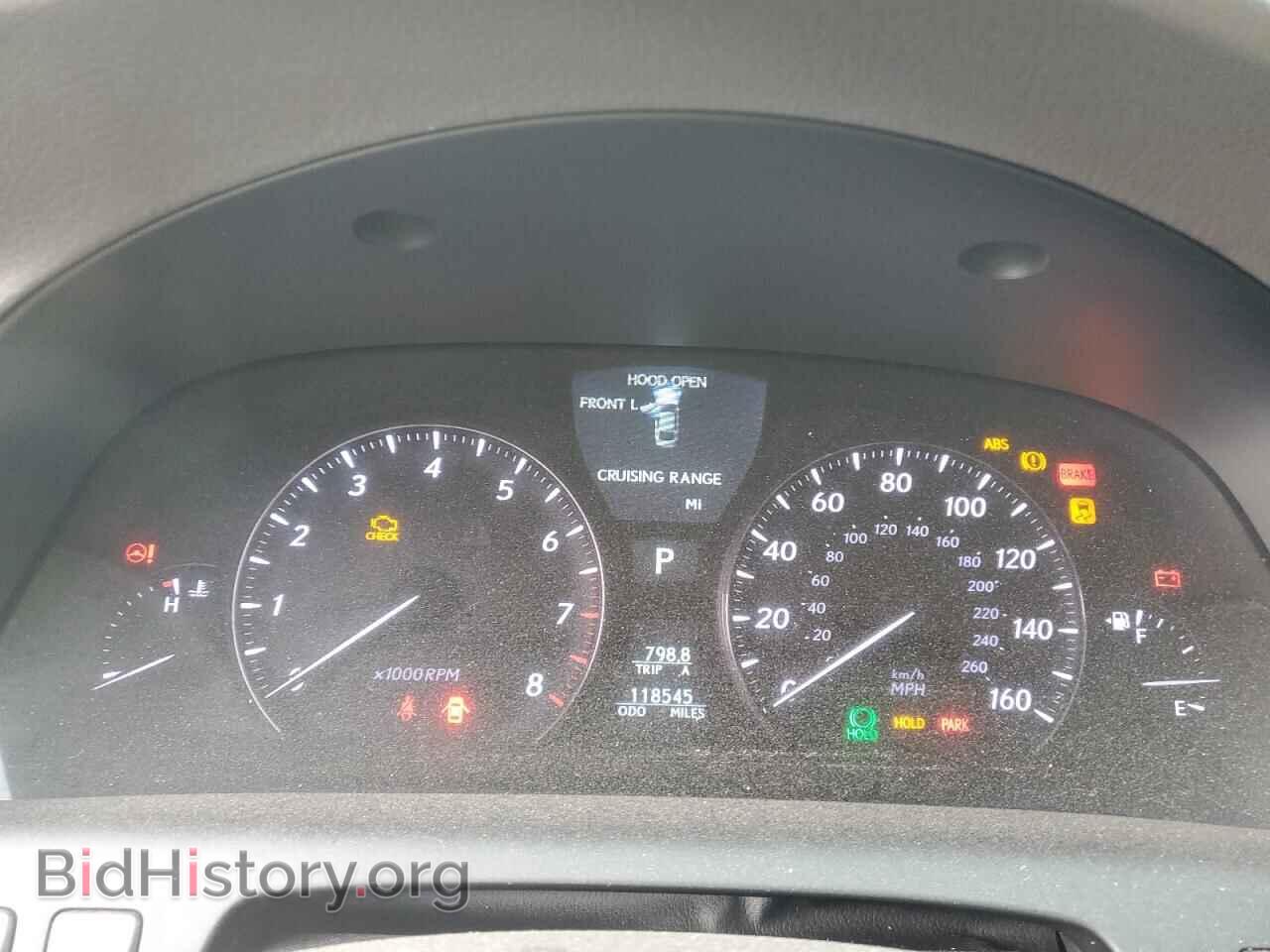 2010 LEXUS LS460 - VIN: JTHDL5EF0A5001428 - Photo 9