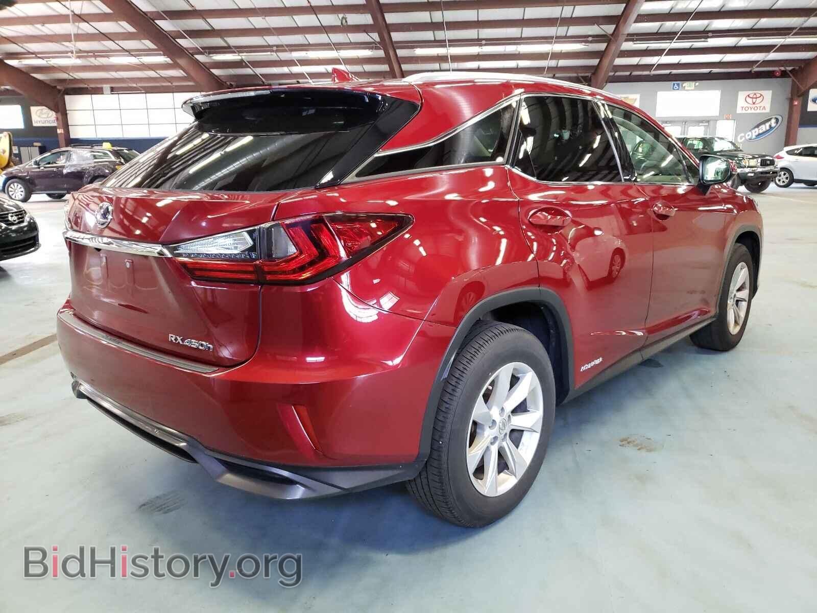 2016 LEXUS RX450 - VIN: 2T2BGMCA2GC001663 - Фото 4
