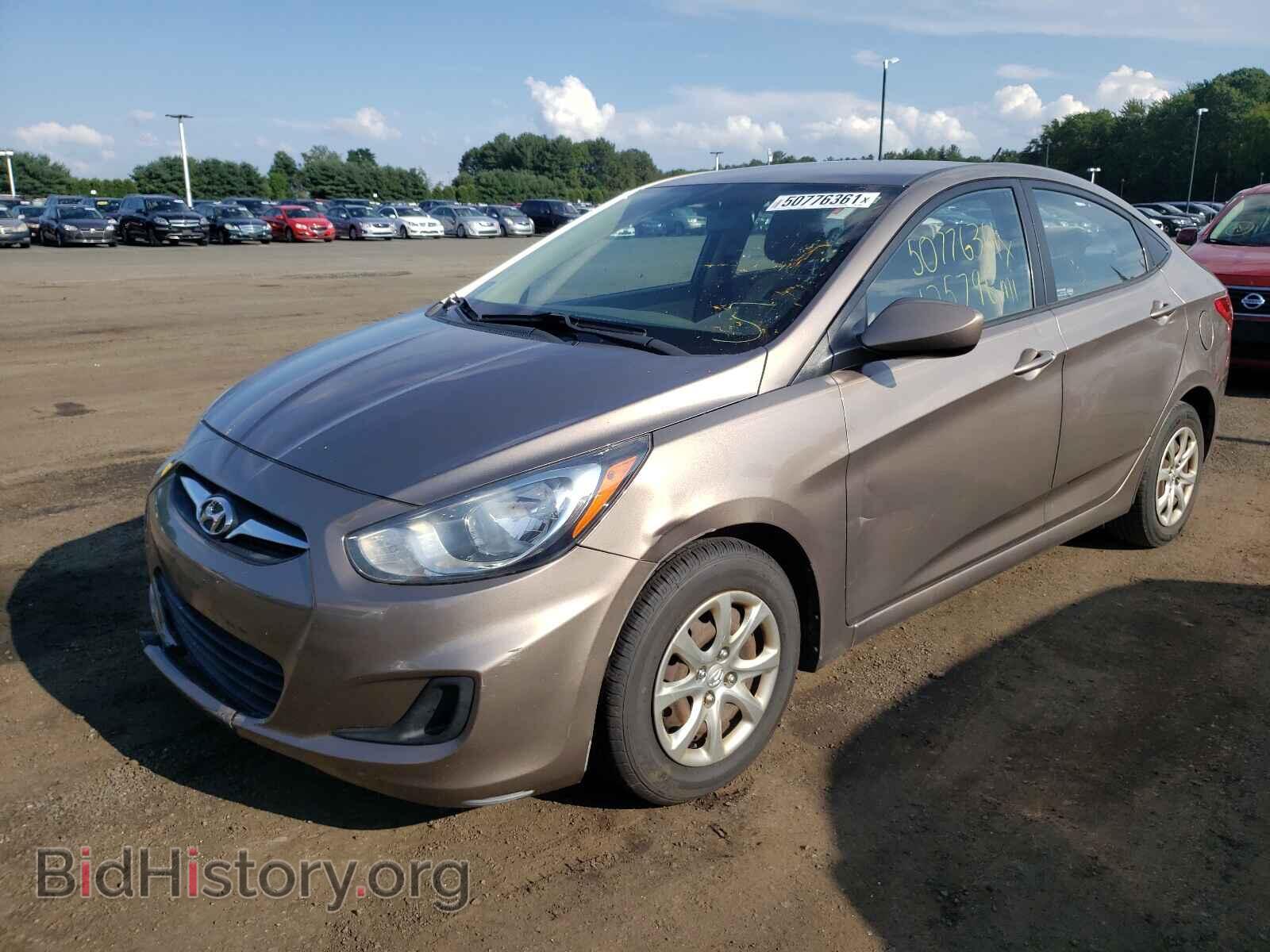 2012 HYUNDAI ACCENT - VIN: KMHCT4AE0CU258808 - Фото 2