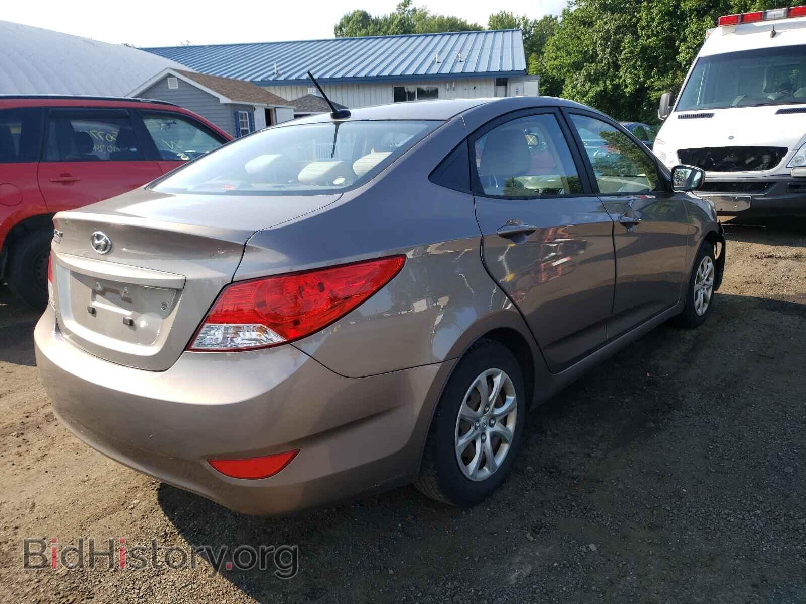 2012 HYUNDAI ACCENT - VIN: KMHCT4AE0CU258808 - Фото 4