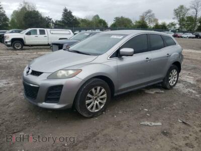 2011 Mazda CX-7, серебристый — VIN JM3ER2A54B0353496, Copart