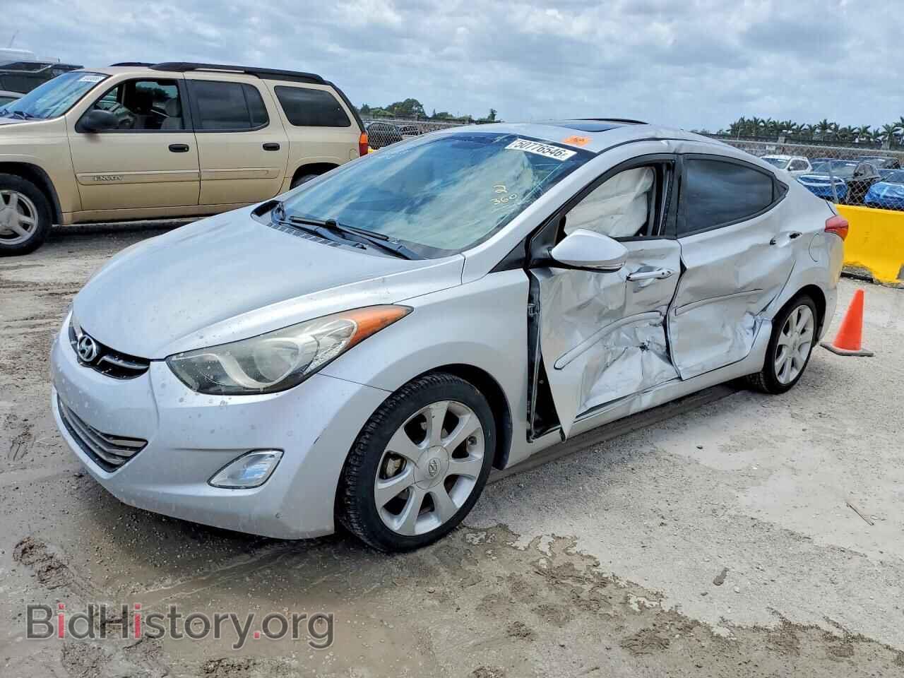 Photo KMHDH4AE4DU850526 - HYUNDAI ELANTRA 2013