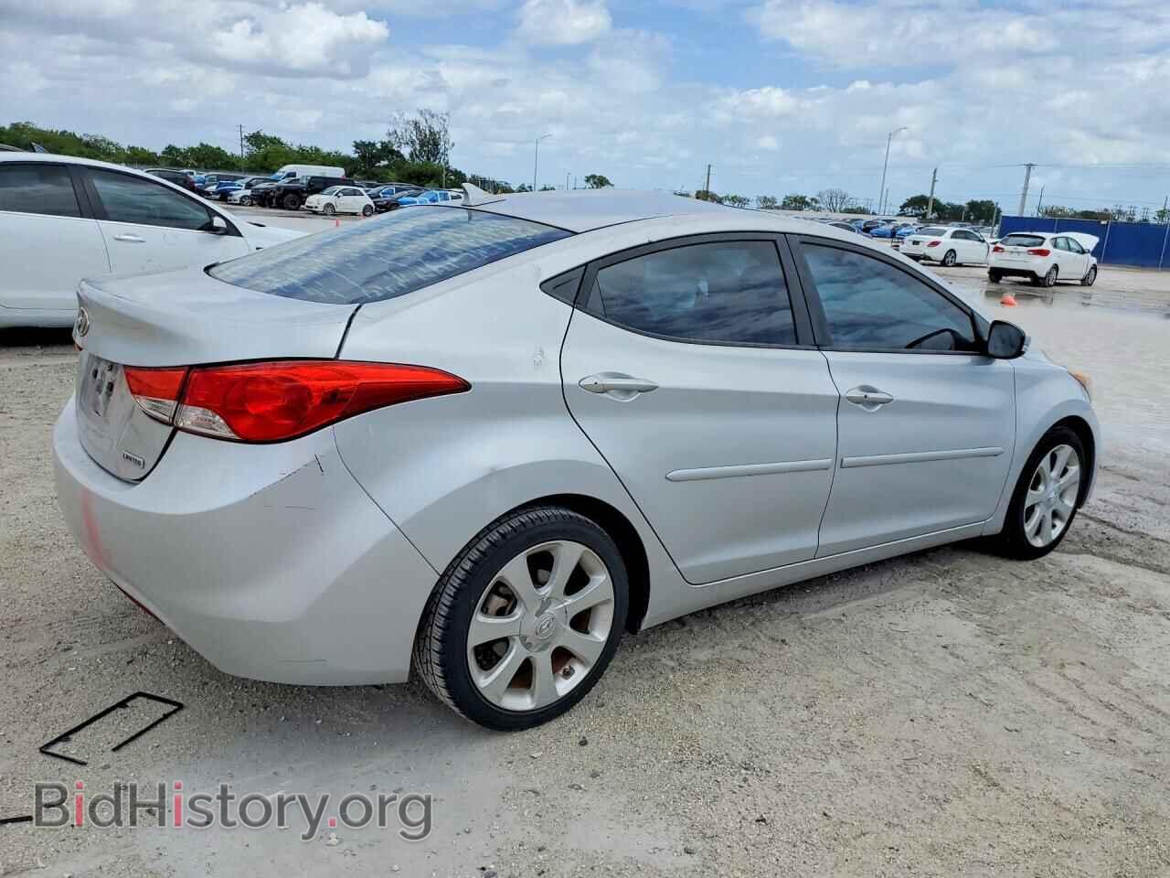 2013 HYUNDAI ELANTRA - VIN: KMHDH4AE4DU850526 - Фото 3