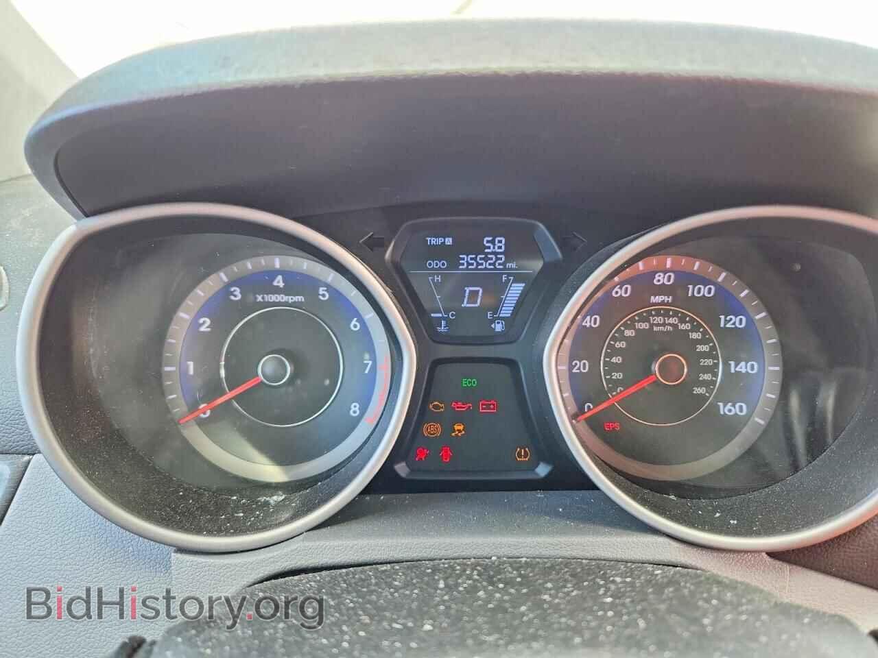 2013 HYUNDAI ELANTRA - VIN: KMHDH4AE4DU850526 - Фото 9