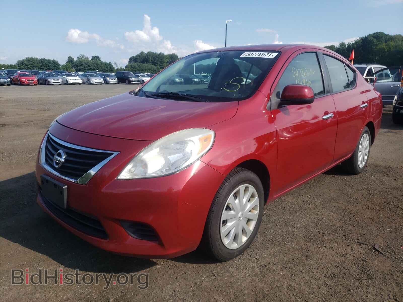 2012 NISSAN VERSA - VIN: 3N1CN7AP8CL816595 - Фото 2