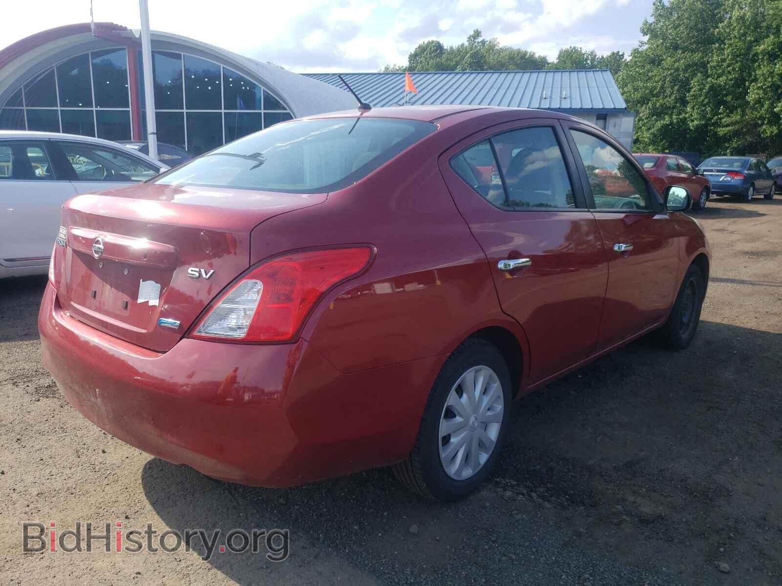 2012 NISSAN VERSA - VIN: 3N1CN7AP8CL816595 - Фото 4