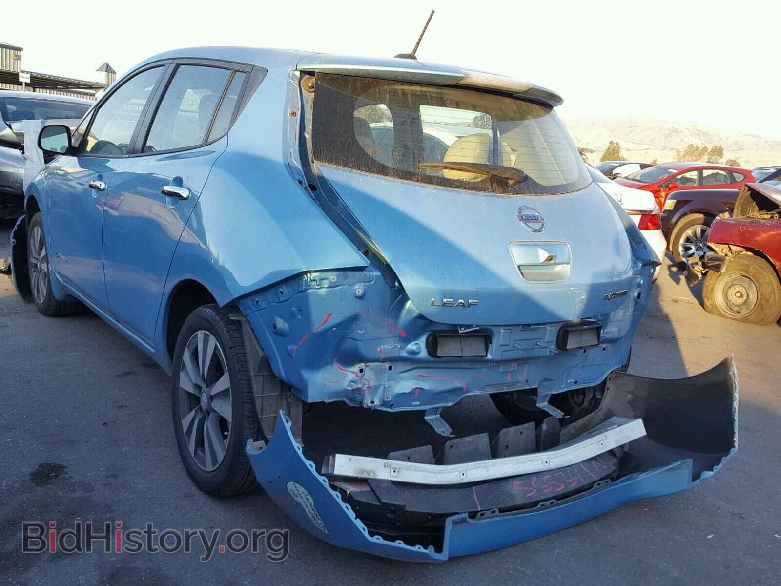2015 NISSAN LEAF - VIN: 1N4AZ0CP2FC309825 - Фото 3