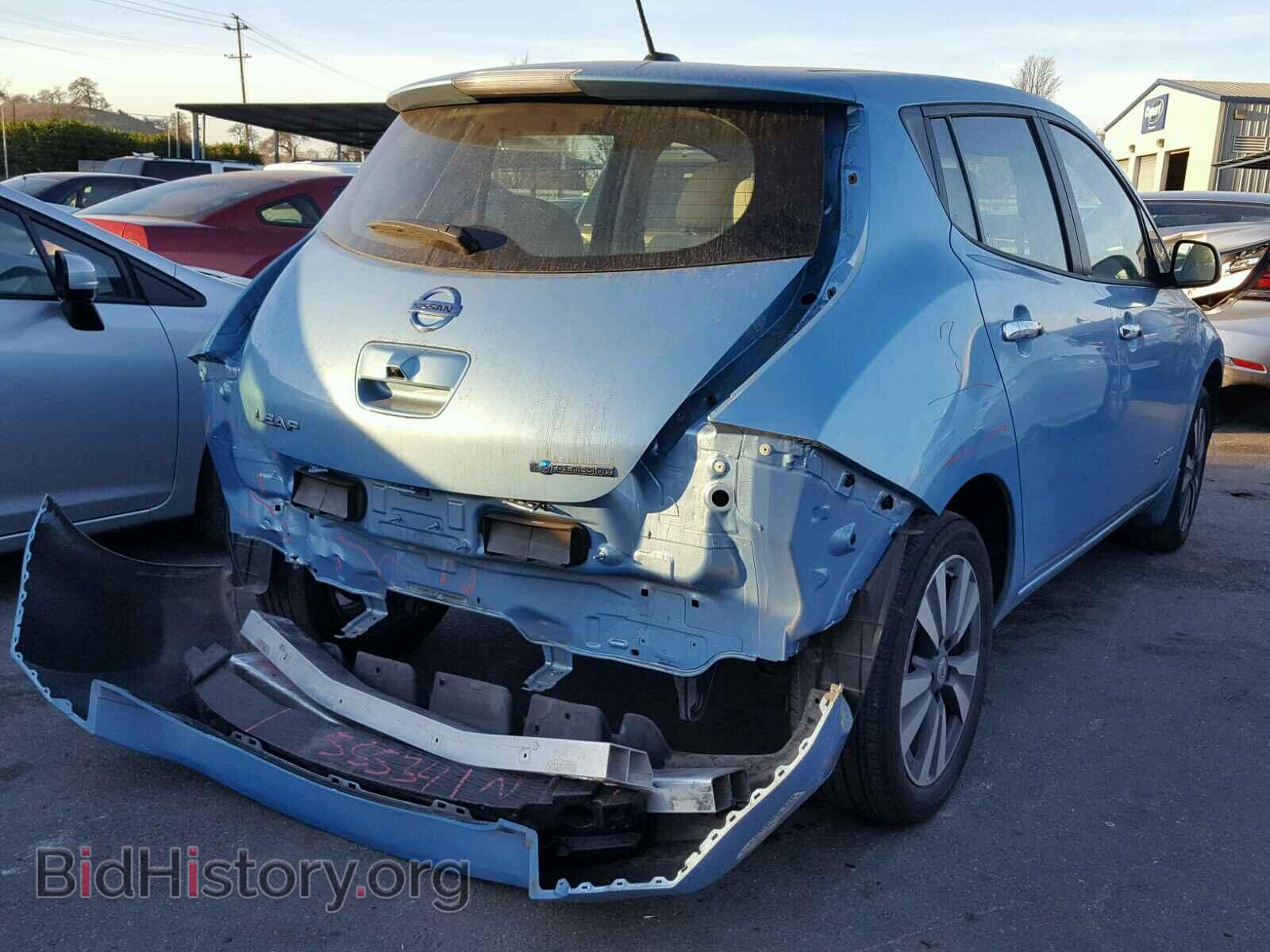 2015 NISSAN LEAF - VIN: 1N4AZ0CP2FC309825 - Фото 4