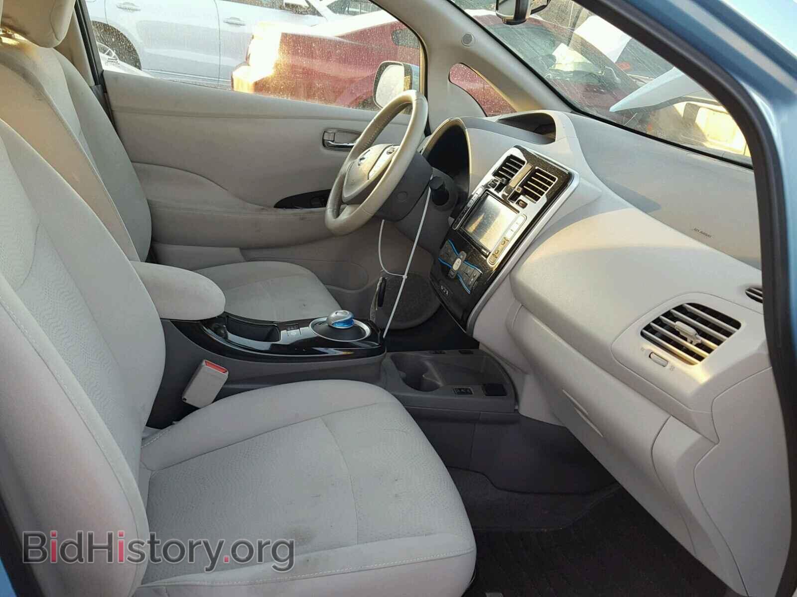 2015 NISSAN LEAF - VIN: 1N4AZ0CP2FC309825 - Фото 5