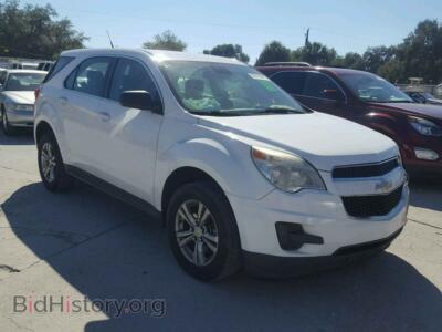 2012 Chevrolet EQUINOX LS, белый — VIN 2GNALBEK3C6333958, Copart