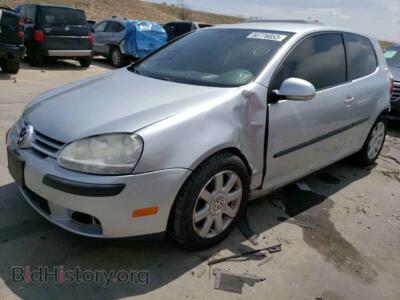 2007 Volkswagen RABBIT, серебристый — VIN WVWAR71K47W194770, Copart