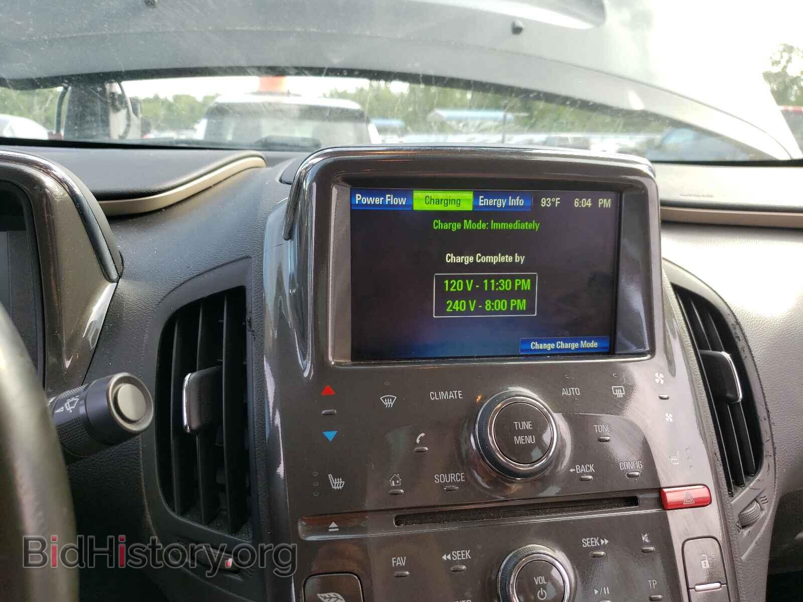 2012 CHEVROLET VOLT - VIN: 1G1RB6E43CU101345 - Фото 9