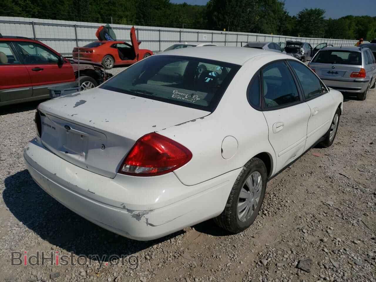 2006 FORD TAURUS - VIN: 1FAFP53U96A165684 - Фото 4
