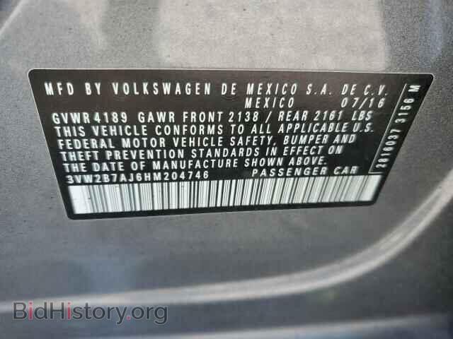2017 VOLKSWAGEN JETTA - VIN: 3VW2B7AJ6HM204746 - Фото 12