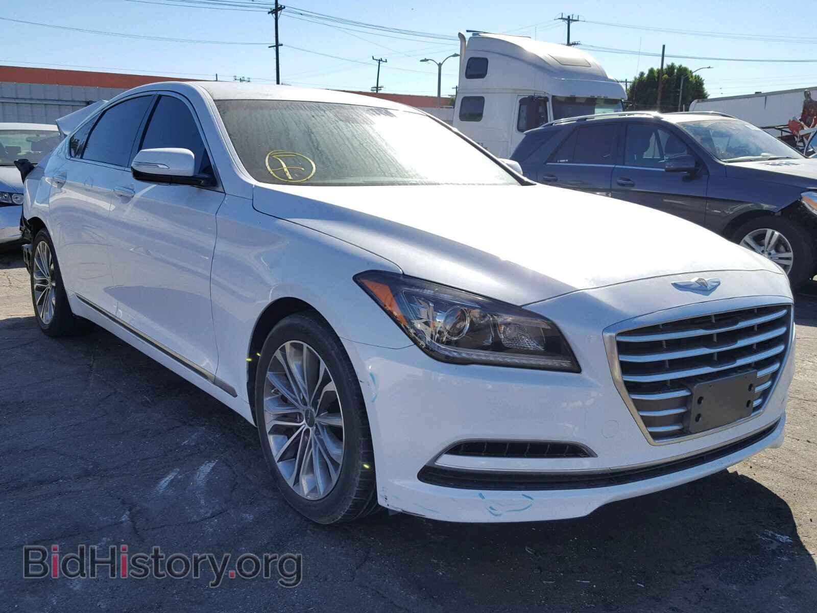 Photo KMHGN4JEXGU112580 - HYUNDAI GENESIS 2016