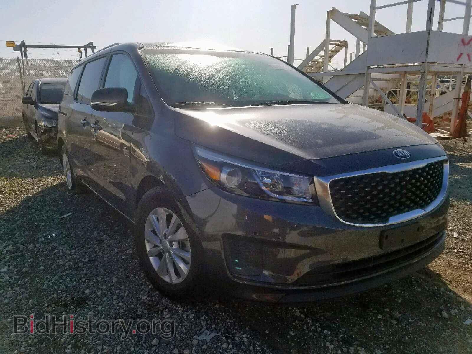 Photo KNDMB5C15H6330920 - KIA SEDONA LX 2017
