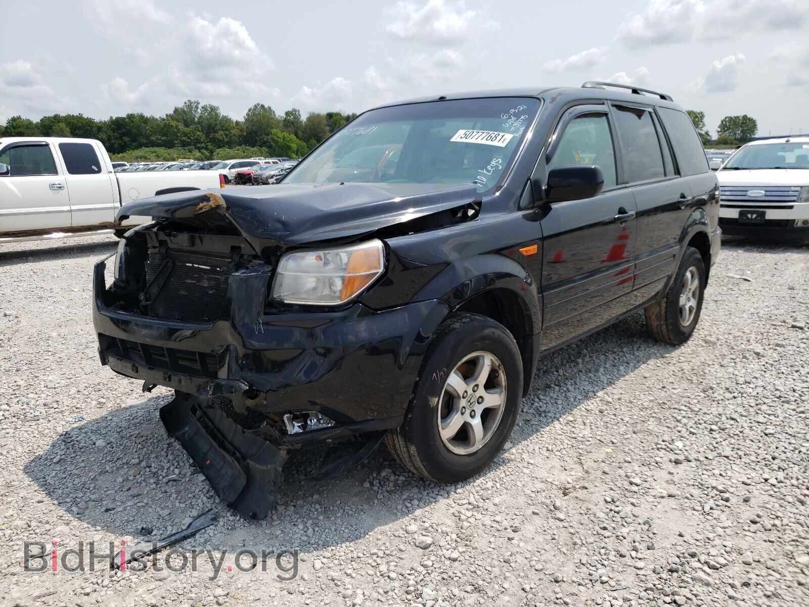 2008 HONDA PILOT - VIN: 5FNYF28458B010265 - Фото 2