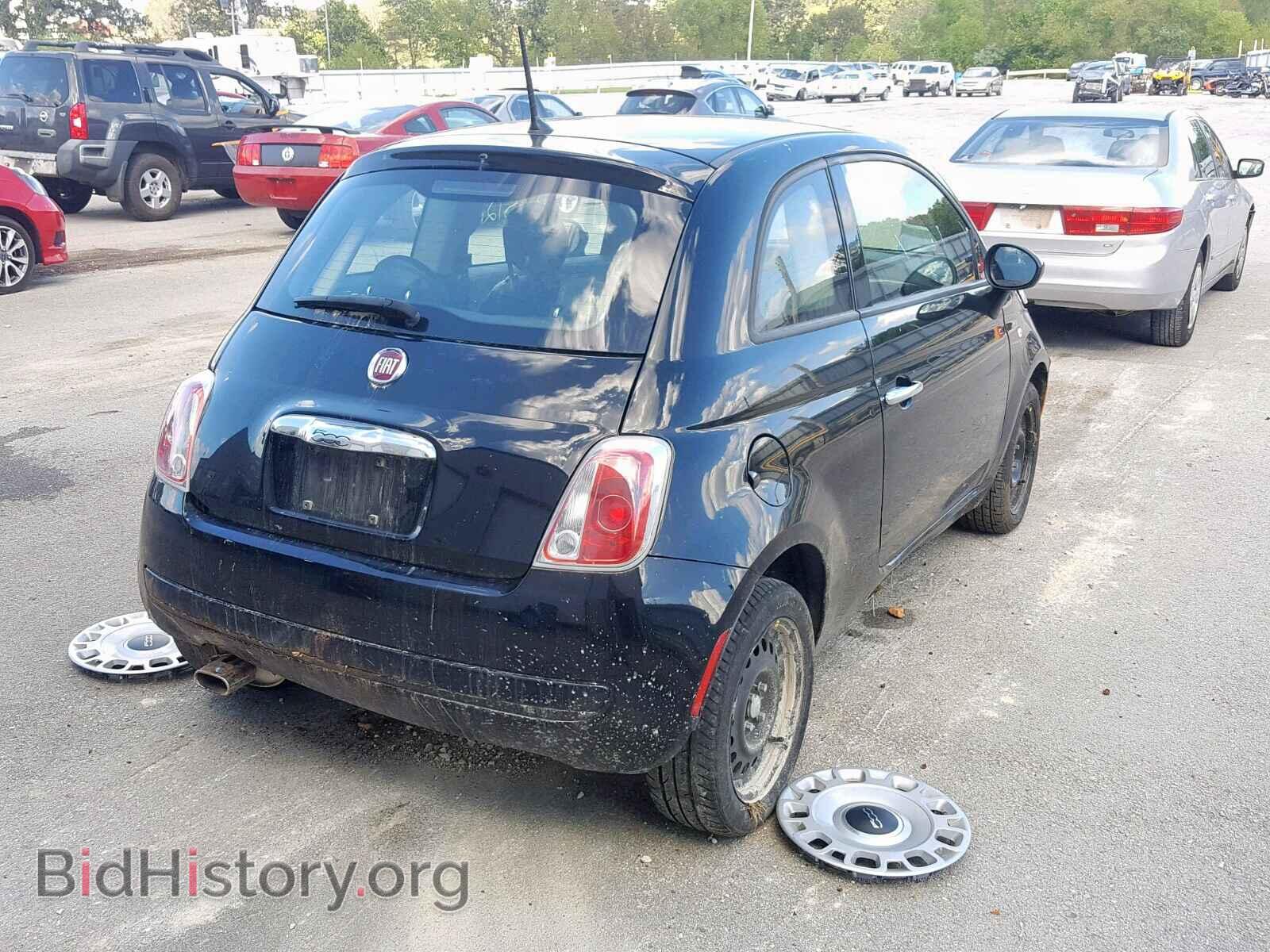2015 FIAT 500 - VIN: 3C3CFFAR0FT750221 - Фото 4