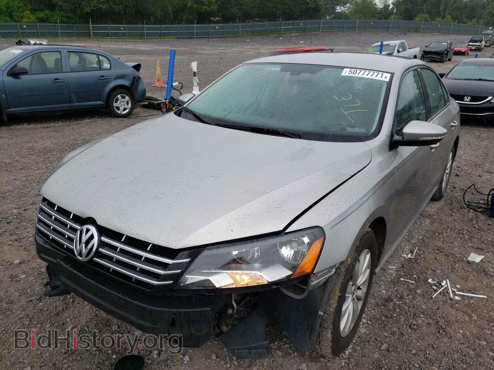 2012 VOLKSWAGEN PASSAT - VIN: 1VWAP7A37CC054199 - Фото 2