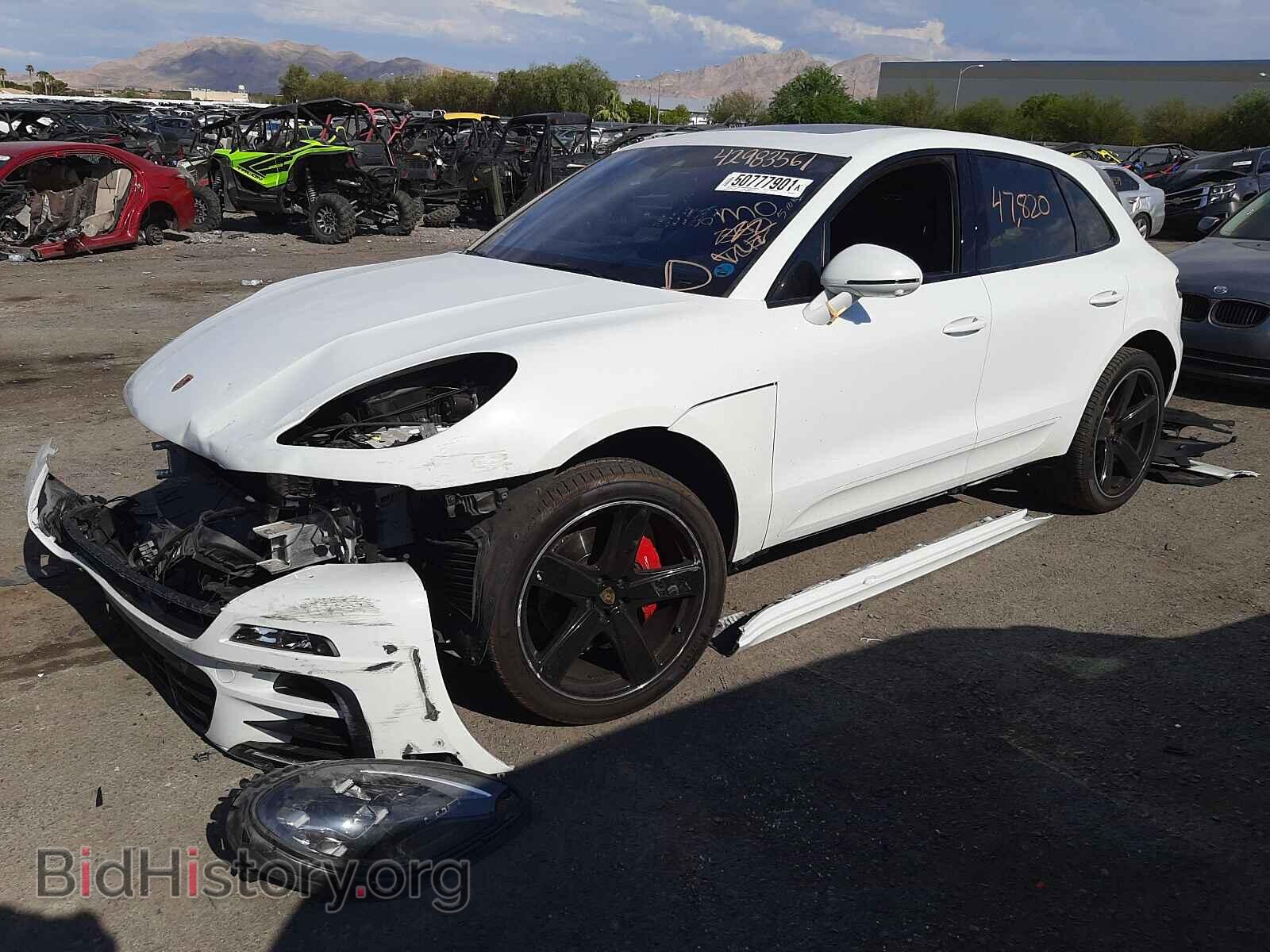 2017 PORSCHE MACAN - VIN: WP1AG2A55HLB54010 - Фото 2