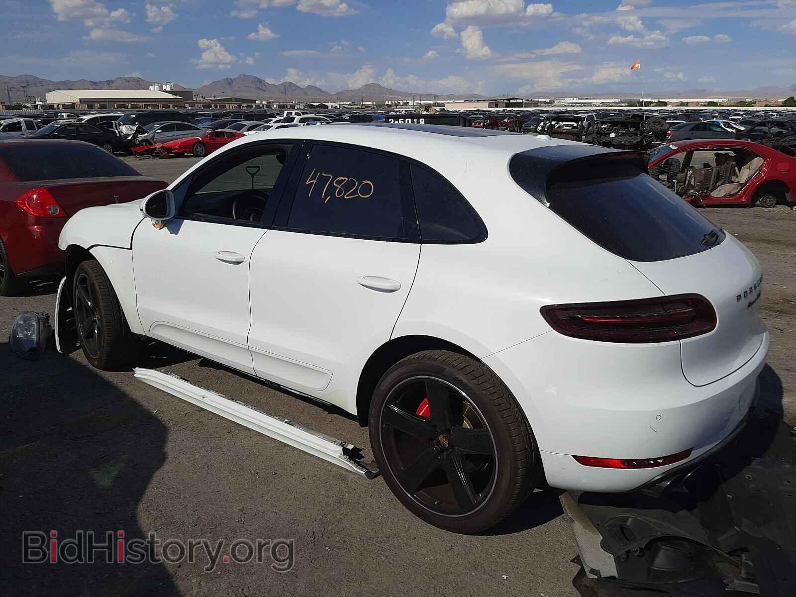 2017 PORSCHE MACAN - VIN: WP1AG2A55HLB54010 - Фото 3