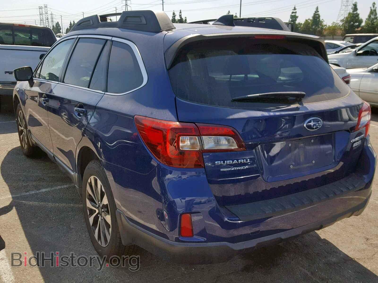 2016 SUBARU OUTBACK 2. - VIN: 4S4BSALC4G3226612 - Фото 3