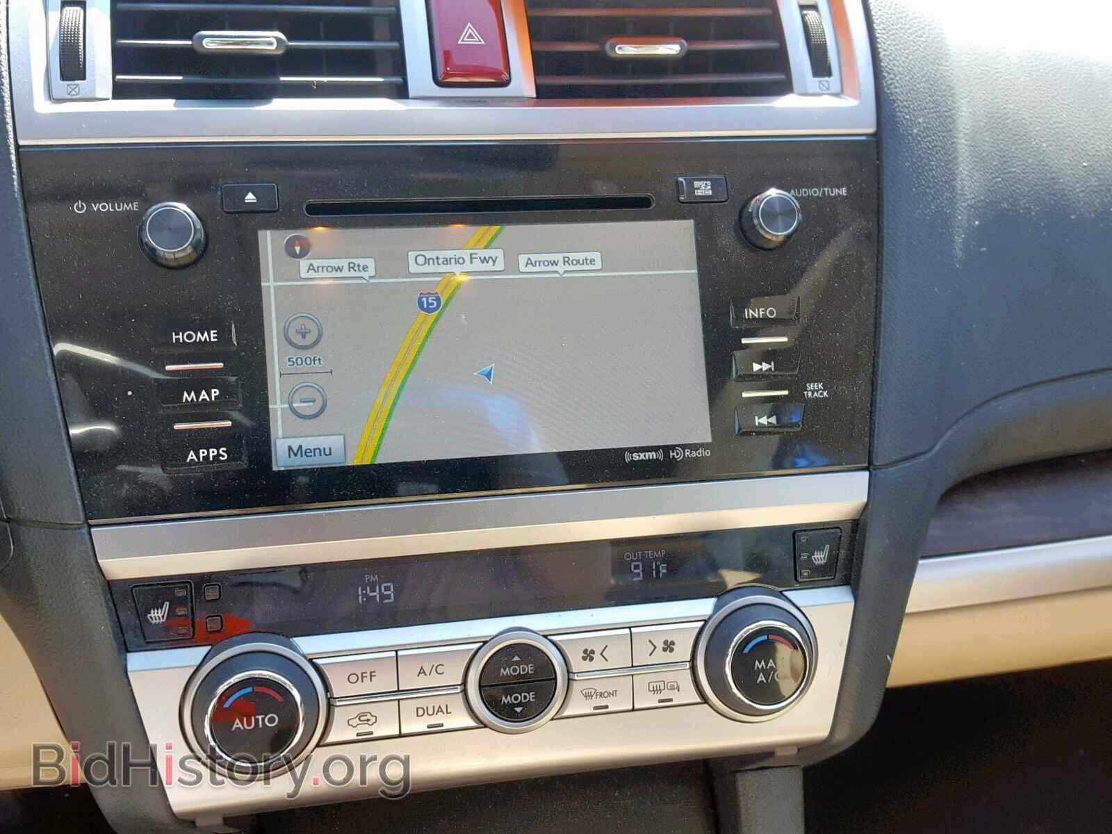 2016 SUBARU OUTBACK 2. - VIN: 4S4BSALC4G3226612 - Фото 9