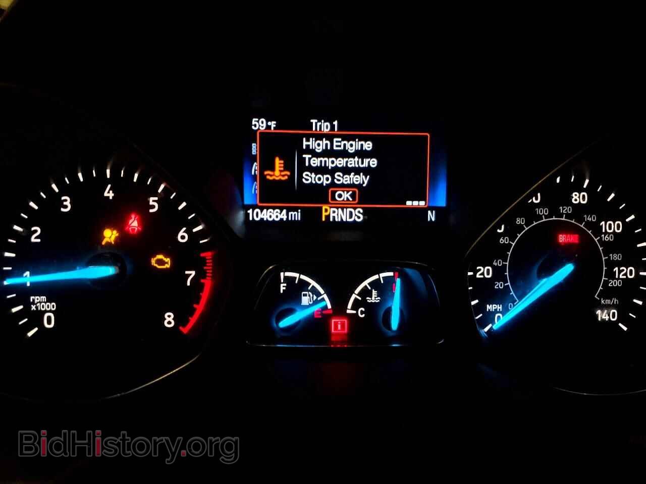 2017 FORD ESCAPE - VIN: 1FMCU9JD9HUC64776 - Фото 9