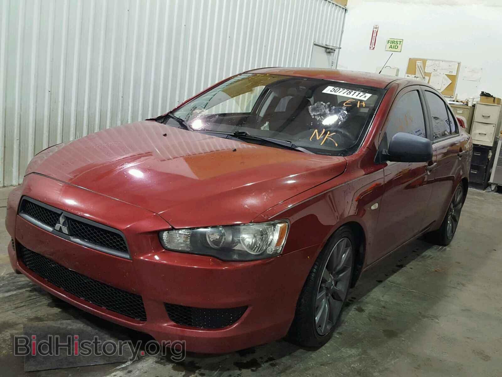 2008 MITSUBISHI LANCER - VIN: JA3AU16U98U007461 - Фото 2