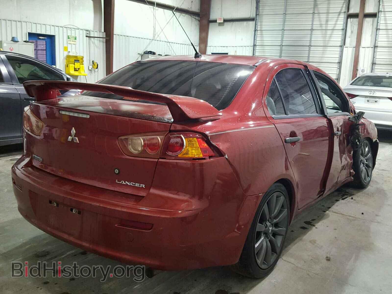 2008 MITSUBISHI LANCER - VIN: JA3AU16U98U007461 - Фото 4
