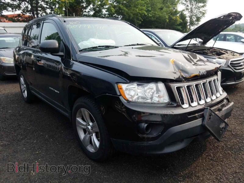 2011 Jeep COMPASS Compass SP (VIN 1J4NF1FB6BD180464) — photo 1 of 10, Copart, damage: front end
