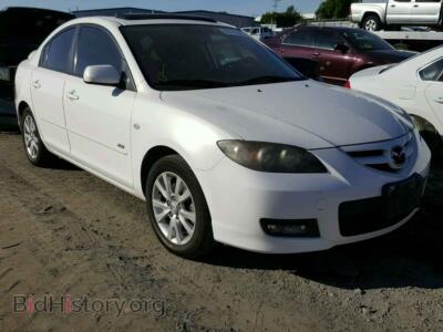 2008 Mazda 3 S, белый — VIN JM1BK324681780094, Copart