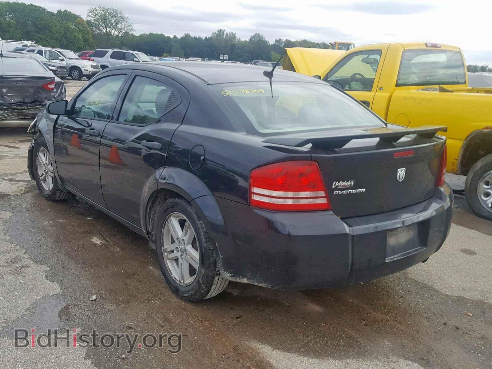 2008 DODGE AVENGER - VIN: 1B3LC46K28N285871 - Фото 3