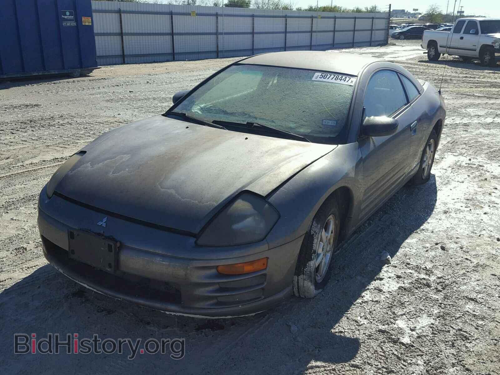 2002 MITSUBISHI ECLIPSE - VIN: 4A3AC34G72E050854 - Фото 2