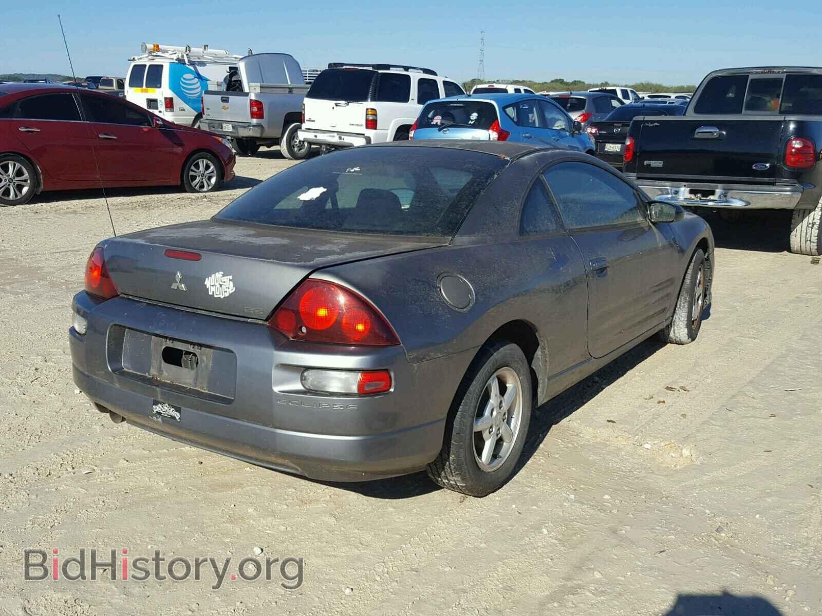 2002 MITSUBISHI ECLIPSE - VIN: 4A3AC34G72E050854 - Фото 4