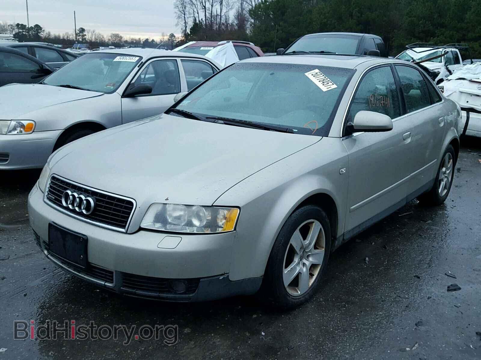 2002 AUDI A4 - VIN: WAULT68E12A179683 - Фото 2