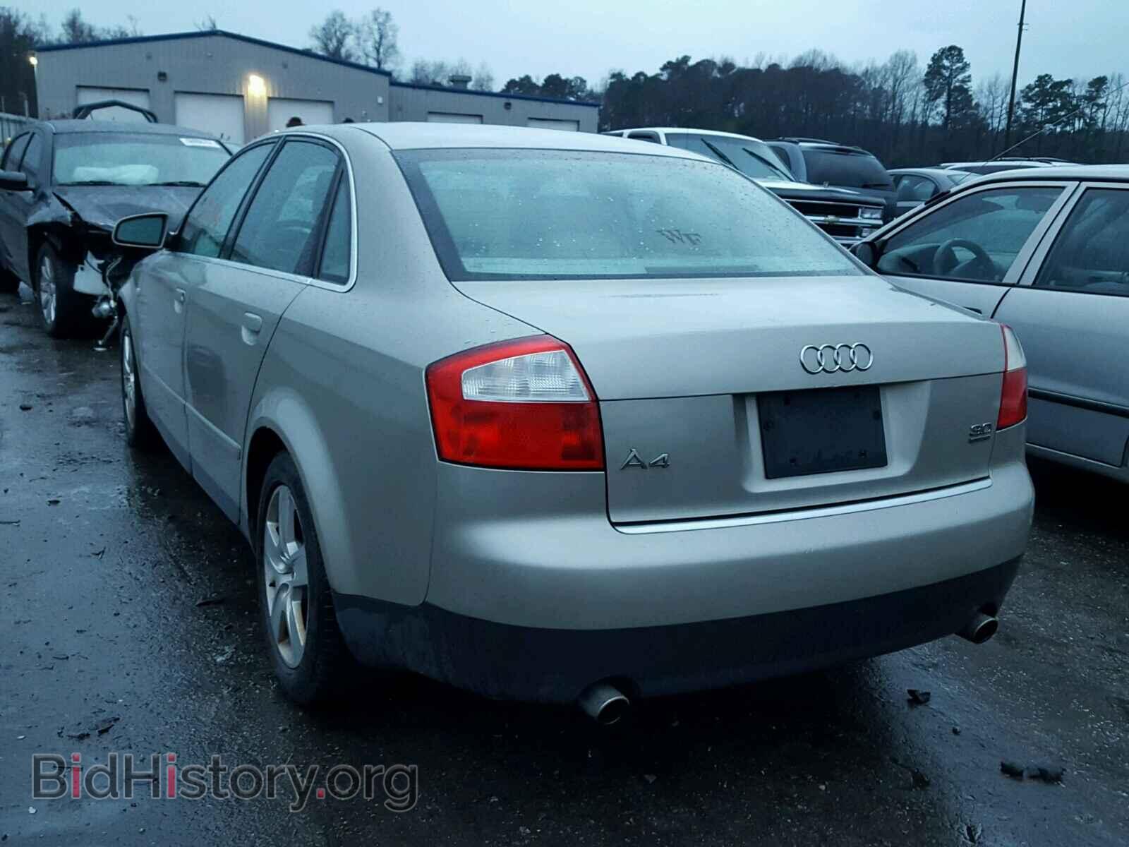 2002 AUDI A4 - VIN: WAULT68E12A179683 - Фото 3
