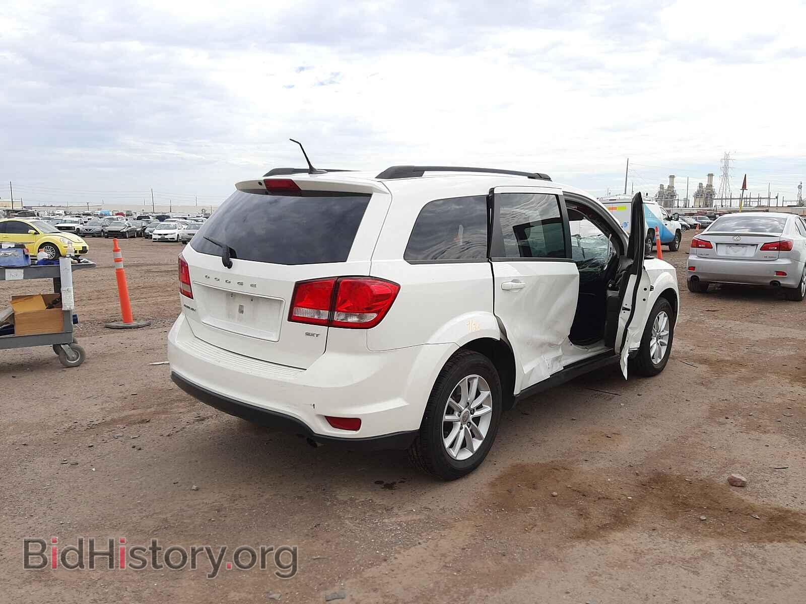 2016 DODGE JOURNEY - VIN: 3C4PDCBB9GT138863 - Фото 4