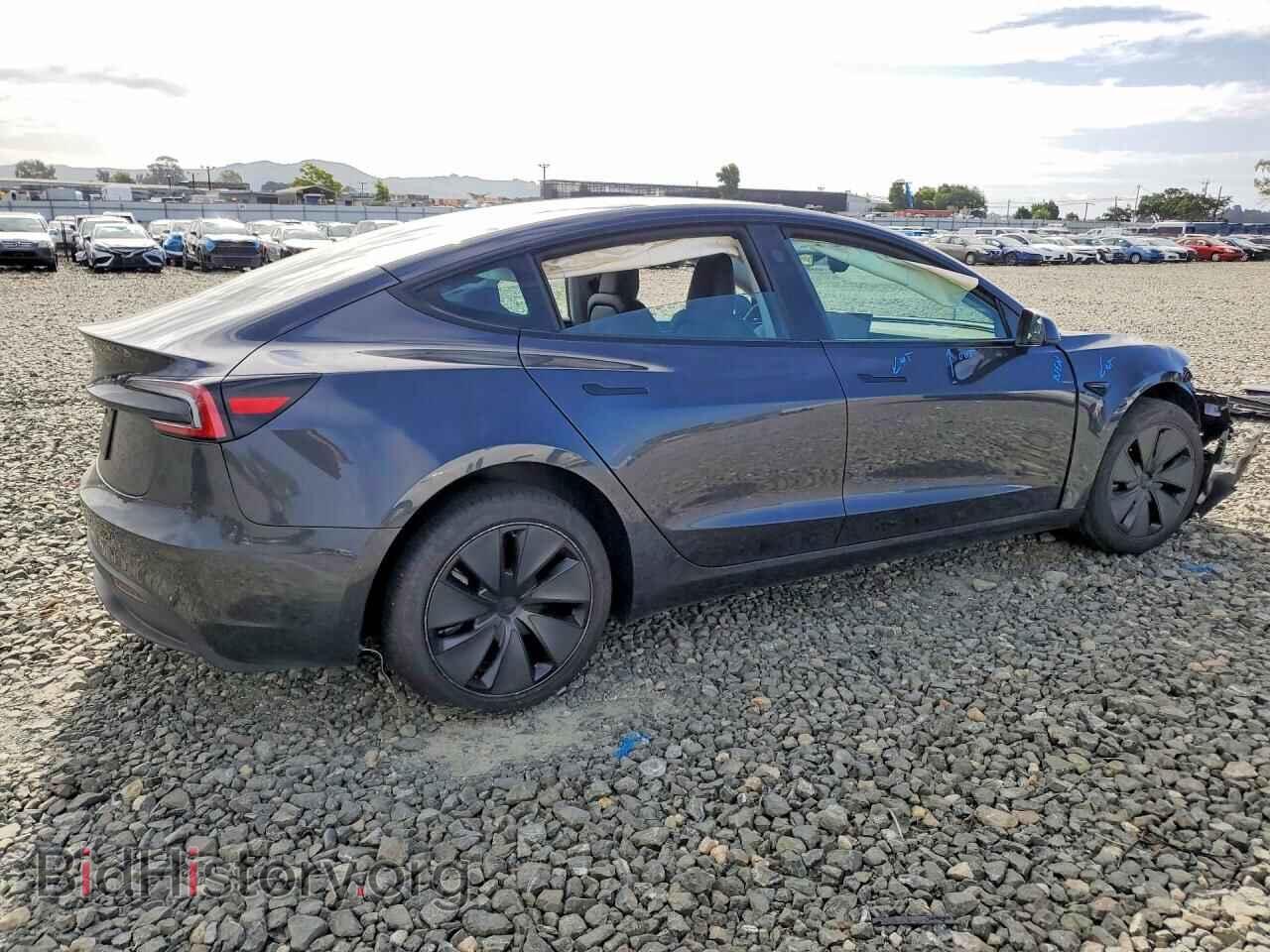 2024 TESLA MODEL 3 - VIN: 5YJ3E1EA9RF826883 - Фото 3