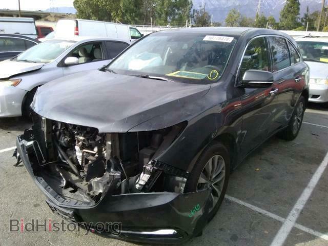 2014 ACURA MDX - VIN: 5FRYD3H42EB014604 - Фото 2